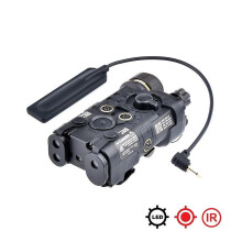 (red-IR1) Tactical Ngal Red Laser Sight Ir Pointer Strobe Led Light Airsoft Torch Peq15 Laser Dbal A2 Outdoor Hunting Flashlight