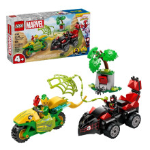 Lego Marvel Spin And Electro Dinosaur Vehicle Chase - LEGO Building Set