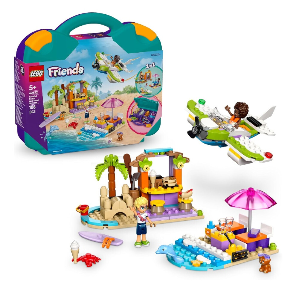 Lego Friends Creative Beach And Travel Suitcase