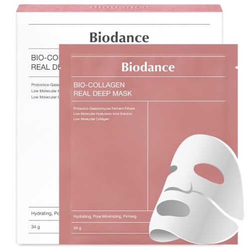 4 stk Bio-dance Bio-Collagen Mask - Μάσκα κολλαγόνου νύχτας 1