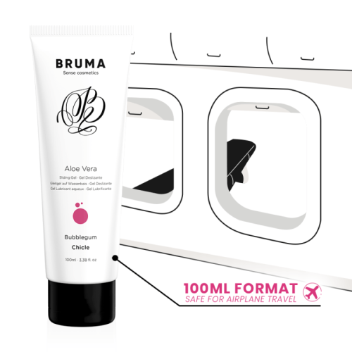 BRUMA - ALOE VERA GLEITGEL BUBBLEGUM GESCHMACK 100 ML 2