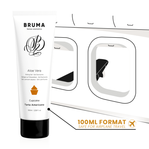 Bruma - Aloe Vera Sliding Gel - Cupcake 100ml 2