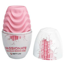 2 x Silicone Masturbation Egg (Pink)