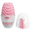 2 x Silicone Masturbation Egg (Pink) 1