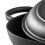 Living And Home Dual-Handle Round Cast Iron Pot with Lid, 30cm Diameter - Even-Heat, Self-Basting Lid, Rustic Kitchen Essential 5