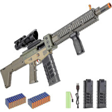 Realistic Toy Gun For Nerf Guns Darts Automatic Sniper Rifle With Scop,100