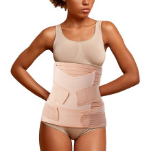 (L) Postpartum Belly Wrap3 In 1 C Section Recovery Support Belt Abdominal Binder Postnatal Girdle Body Shaper Waist