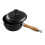 Living And Home (18cm Dia) Cast Iron Pot With Lid & Handle 4