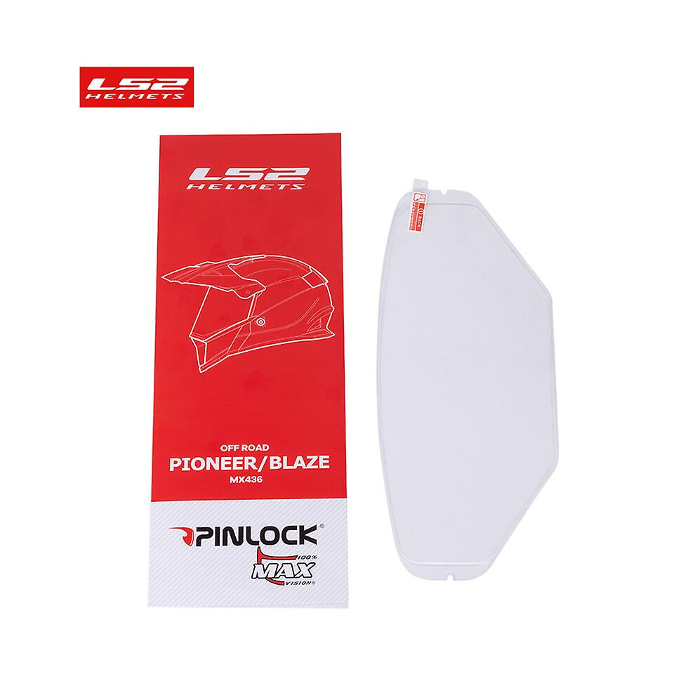 Ls2 Mx436 Helmet Visor Clear Pinlock Suitable For Ls2 Pioneer Evo Helmets Shield Anti-Fog Film 9372166399153