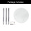 JEFFORDOUTLET Round Dining Table 6