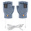 (Light Blue) Electric Usb Thermal Heated Gloves Full 1