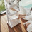 Living And Home (3-Tier) Laundry Basket Bathroom Clothes Storage on Wheels 4