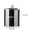 3pcs Black Sugar Canisters Glass Crushed Diamond Tea Coffee Storage 2