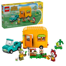 LEGO Animal Crossing 77054 Caravaan en tuinstand van Racine - Speelgoed auto