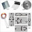 Stainless Steel Cookie Cutter Shape Cake Icing Mould Candy Mold Cutter 4