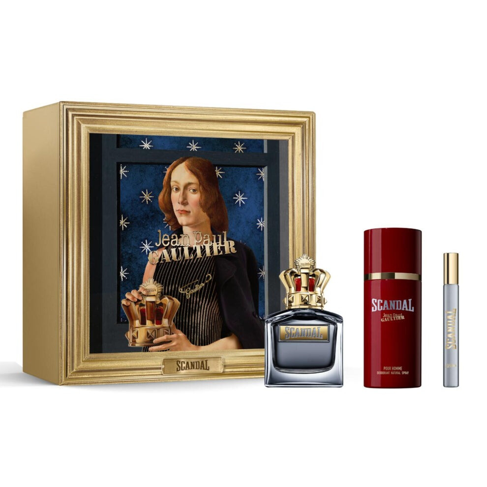 Jean Paul Gaultier 100ml EDT, 150ml Deodorant & 10ml Travel Sprey