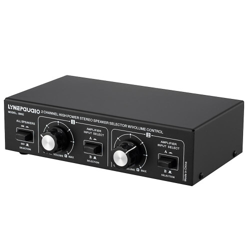 2 Input 2 Output Power Amplifier Speaker Switcher
