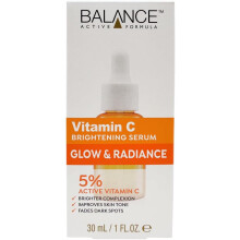 Balance Active Formula 5% Active Vitamin C Brightening Serum 30ml | Glow & Radiance | Brighter Complexion | Improves Skin Tone | Reduce Dark Spots