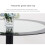 Glass Dining Table, Kitchen Round Dining Table 5