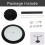 Glass Dining Table, Kitchen Round Dining Table 6