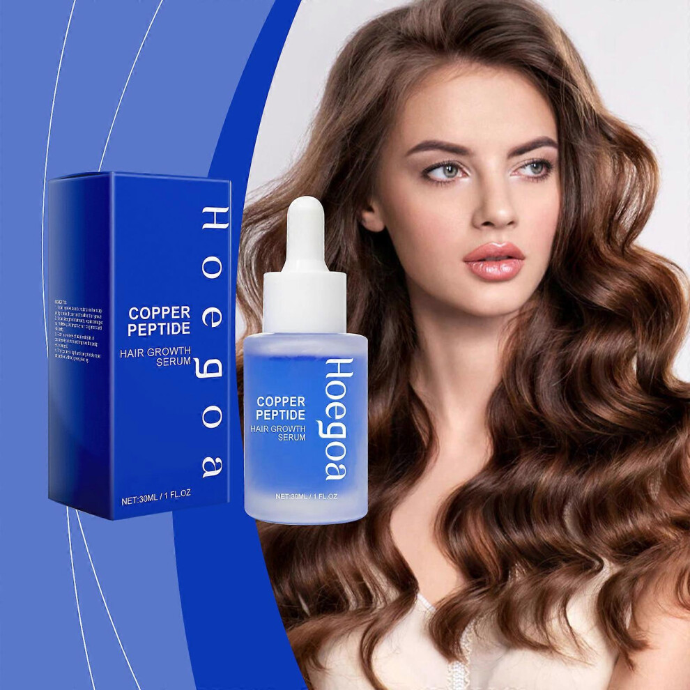 (3pcs) Advanced Copper Peptide Hair Regrowth Formula, Copper Peptide Hair Growth Treatment Serum For Men Women, Copper Peptides for Hair Growth