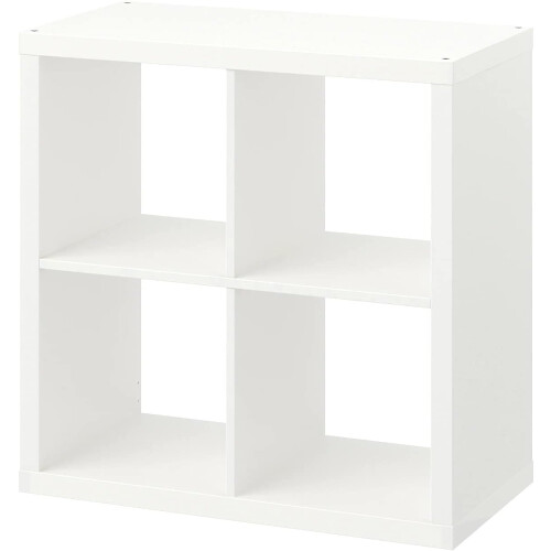 Ikea KALLAX Shelving unit, 77x77 cm (White) 2