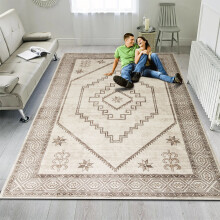 (240 x 320 cm- Extra Large Rug Carpet For Living Room Bedroom/Indoor Outdoor Rug, RADIANT CASHMERE) Non Slip Rugs Living Room Traditional Soft Carpet Mat