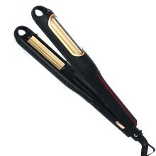 (Gold) Corrugation Flat Iron Automatic Hair Curler