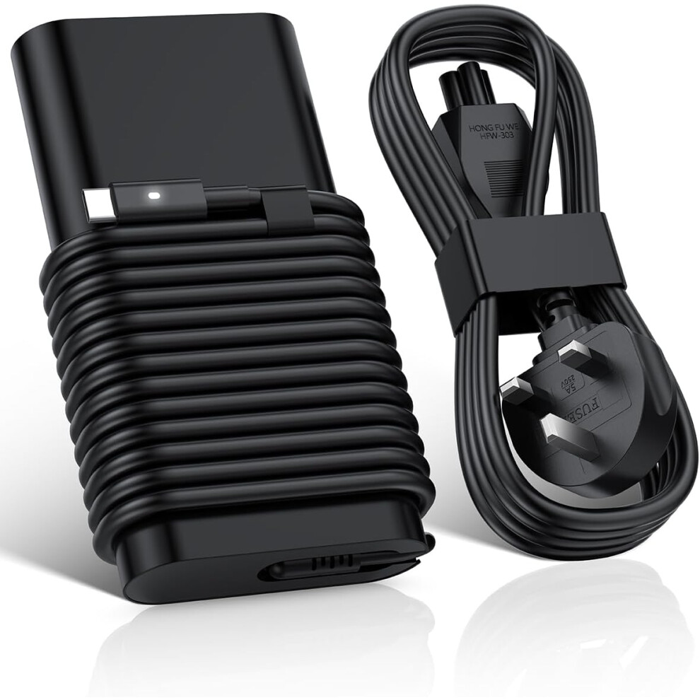 90W 65W Oem Usb C Charger - For Dell Latitude 11-14, Inspiron 11-16, Xps 12-17, Precision Series Type C Power Supply Adapter 8000000009418