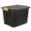 (20 Litres, 1 Box) Heavy Duty Storage Box & Lid Lockable Stackable 3