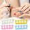 (Style-3) 24 Pcs Finger And Toe Separators Pedicure Tool Nail Art Tools Soft Durable 3