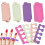 (Style-2) 24 Pcs Finger And Toe Separators Pedicure Tool Nail Art Tools Soft Durable 2