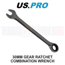 US PRO Tools 30mm Ratchet Spanner Wrench 72 Teeth Open & Ring End Wrench 3589