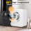 COSTWAY 4kg Mini Vented Tumble Dryer, 800W 5 Drying Modes 4
