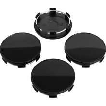 Mkk 2.7inch 68mm Wheel Center Caps For Bmw 3 Series 4 Series 5 Series X Serires Z Series Rim Hub Caps 3613 6783 536, Pack Of 4 (gloss Black, Outer 69m