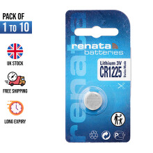 (CR1225, 50) Renata Lithium Battery Cell 3V CR2032 1025 1220 1616 1632 2016 2025