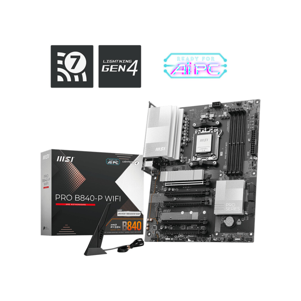 Msi Mb Amd Am5 Pro B840-P Wifi