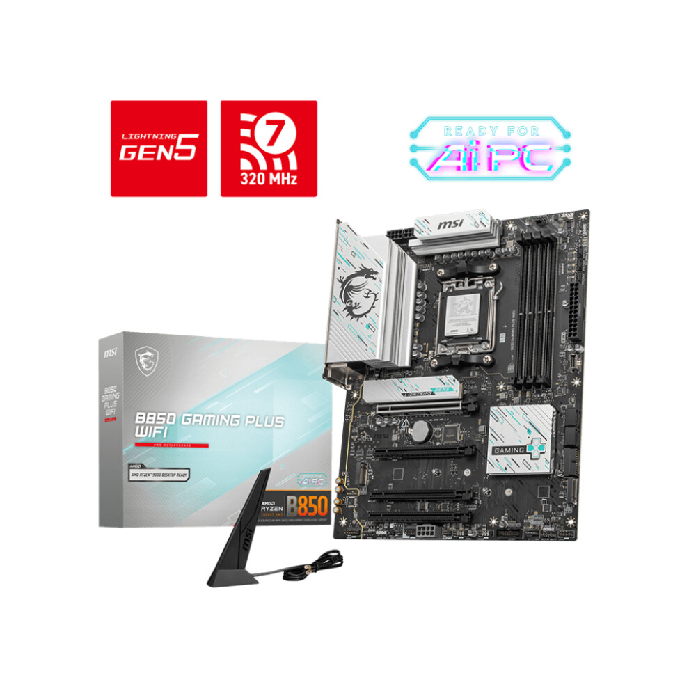 Msi Mb Amd Am5 Mag B850 Gaming Plus Wifi