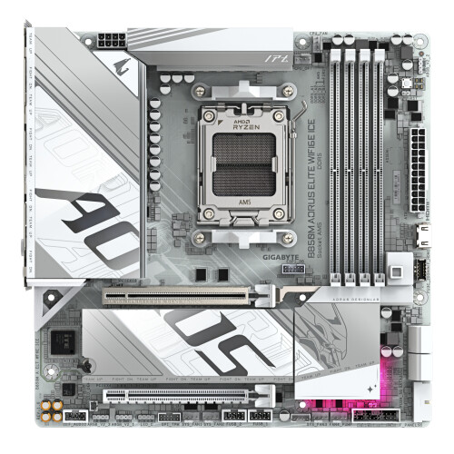 Gigabyte Placa base - GIGABYTE - B850M AORUS ELITE WIFI6E ICE 1