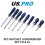 us pro US PRO Tools 8PC Ratchet Screwdriver Set Philips and Slotted 4617 1