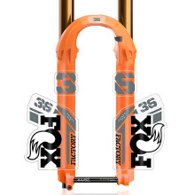 (black grey clean btm) Otwoo 2021 Float 36 Am Mountain Bike Fork Stickers Mtb Speed Down Mountain 36 Latest Front Fork Decals