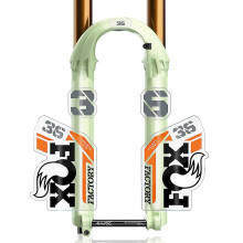 (blk grey oge cln btm) Otwoo 2021 Float 36 Am Mountain Bike Fork Stickers Mtb Speed Down Mountain 36 Latest Front Fork Decals