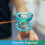 K2 Plus Crystal Responsive Yoyo,dual Yo-yo With Replacement Unresponsive For Intermediate,blue 4
