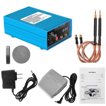 Battery Spot Welder 5000w With 10 Output Adjust, Digital Display Welders For Sopts Welding 18650/26650/32650 Eu Plug