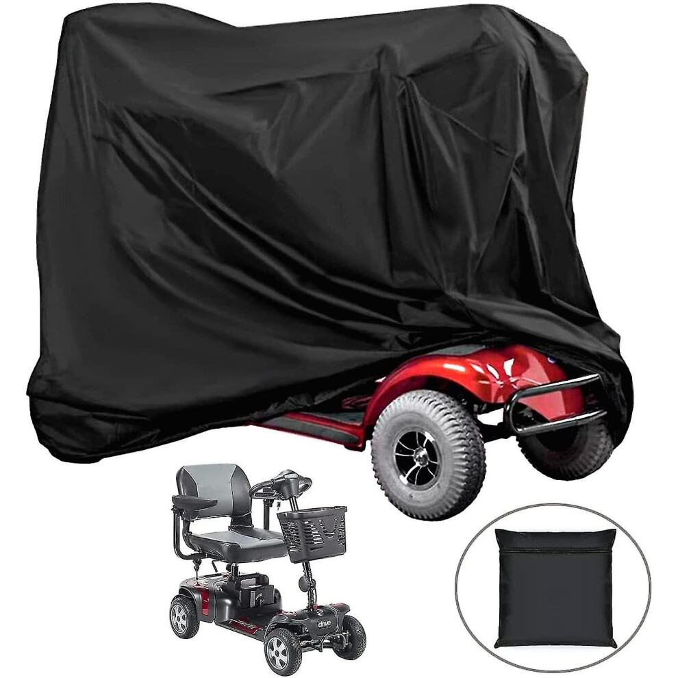 (140*66*91cm) Mobility Scooter Storage Cover  Wheelchair Cover Waterproof For Travel Lightweight Electric Chair Cover Rain Protector From Dust/dirt/sn