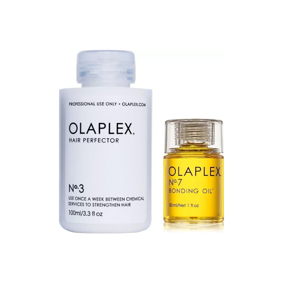 Olaplex kit Number 3 Hair Perfector+ Number 7 Bonding Oil