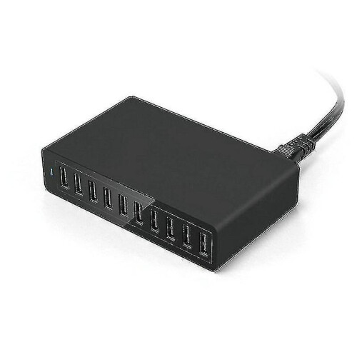 Anker Powerport 10 Usb Charging Station 60w 10-port Wall Charger Home Charger Plug Charger Adapter