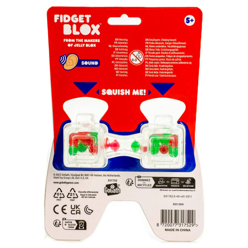 Fidget Blox - Sort The Colors - Green & Red 2