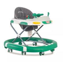 (Green) 2-in-1 Baby Walker for Boys and Girls