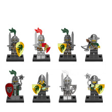 (8pcs-A) 24pcsRoman soldiers Building Blocks Minifigures Kids Gifts Toys